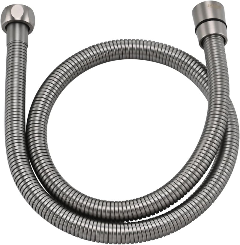 JASYA Shower Hose Extra Long 304 Stainless Steel Handheld Showerhead Hoses,Anti Winding Interface,With Brass Insert And Nut-durable ＆ Flexible Rv Shower Hose Replacement (Brushed Nickel, 39 Inches) - Image 1